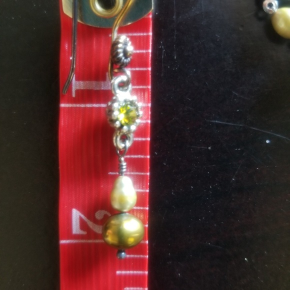 Green Fresh Water Pearls - Picture 4 of 4